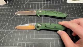 Benchmade 940 vs 945 Mini Osborne