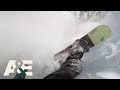 INSANE Video Of Snowboarder Caught In Avalanche | Rescue Cam | A&E