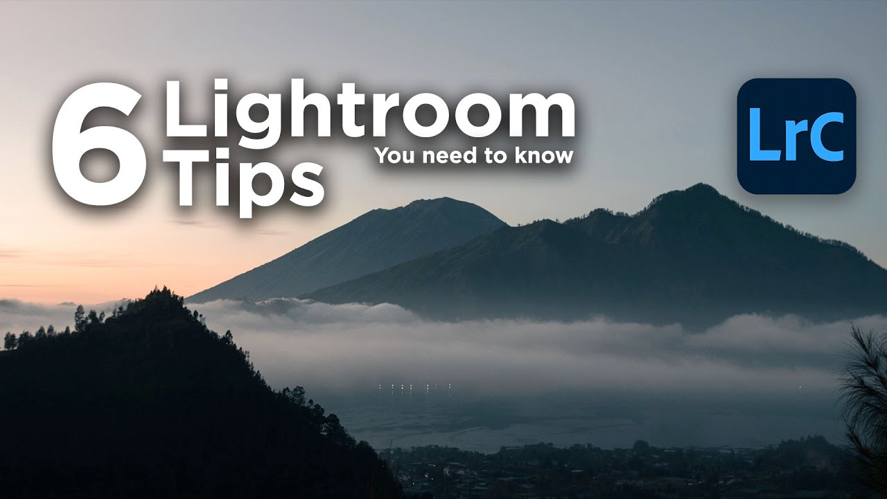 6 Lightroom Tips You SHOULD KNOW! - YouTube