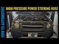 How To Replace A High Pressure Power Steering Hose On A Nissan Xterra