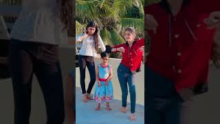 Nivedya Nivyy Latest Dance Video With Her Sister And Her Cute Little Cousin | Nivedya Nivyy Tik Tok