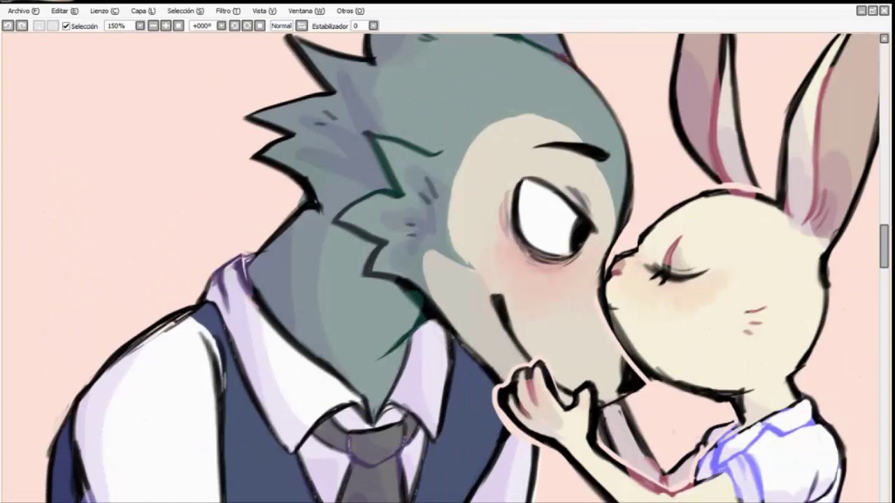 Legoshi Haru Beastars Speedpaint Youtube