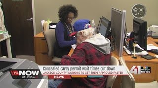 The Now KC: Jackson Co. concealed carry permit wait times cut down
