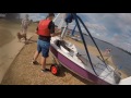 ed and dave afloat in a gull