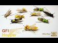 GFA Hopper - Foam Grasshopper Fly, Indicator Fly - McFly Angler Dry Fly Tying Sessions