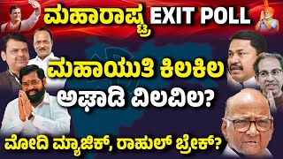 Maharashtra Exit Poll | ಮಹಾಯುತಿಗೆ ಭರ್ಜರಿ ಗೆಲುವು? ನಡೆಯದ ಅಘಾಡಿ ಆಟ? ನೆಕ್‌ to ನೆಕ್‌ ಫೈಟ್‌ ಕೂಡ ಗೋಚರ