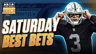 Saturday FREE PICKS - NFL Predictions 1/7/23 - NFL Picks | The Daily Juice Sports Betting Podcast