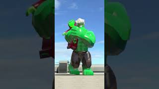 HULK STAN Hugs Green \u0026 Red Ironman 42 - LEGO Marvel Super Heroes