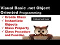 Object Oriented Programming VB .net - Creating Classes