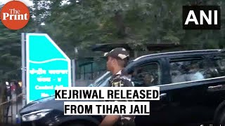 Delhi CM Arvind Kejriwal released from Tihar jail after getting bail