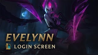 Evelynn, Agony's Embrace | Login Screen - League of Legends