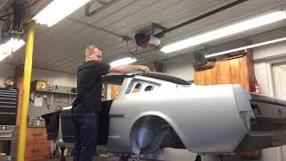 Building A 1965 Mustang Fastback Shell Ready To Weld!!