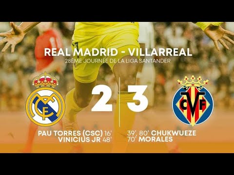 خلاصه بازی ریال مادرید ۲ - ۳ ویاریال Highlights Real Madrid Vs ...