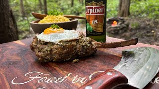 A LUNCH FIT FOR A KING 👑⚜️| Food in Nature Slovakia ❤️🌲🔥