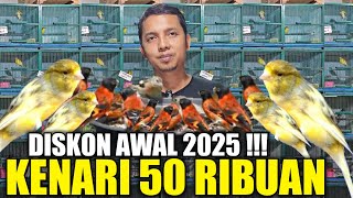 DISKON AWAL 2025 ! RATUSAN BURUNG IMPORT MEWAH DIJUAL MURAH HARI INI DIKIOS LANGGENG JAYA