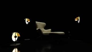 High-End Produktvisualisierung Poliform Lounge Chair Mad Joker