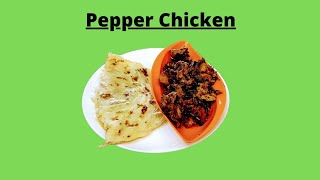 #Pepper chicken#Easy pepper chicken recipe#B kitchen#How to make easy pepper chicken