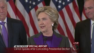 Hillary Clinton's 2016 Concession Speech