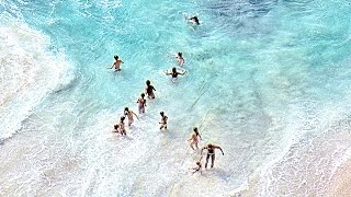 People Watching on Copacabana Beach, Rio 1983