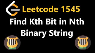 Find Kth Bit in Nth Binary String - Leetcode 1545 - Python
