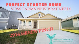 Amazing Starter Home Under $250,000 in New Braunfels Voss Farms – A Must-See for First-Time Buyers!