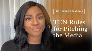 10 Commandments of Media Pitching// How to Pitch the Media // How to Write a Pitch for a Journalist