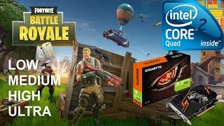 Fortnite On Gtx 760 Q9550 6gb Ram Benchmark Testing - fortnite battle royale gt 1030 core