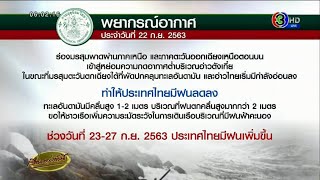 อุตุฯชี้ไทยมีฝนลดลง เหลือฝนตก 30-40% แต่ภาคเหนือยังตกหนัก 60%