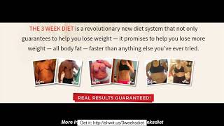 3 week diet - 3 week diet review - truth on brian flatt