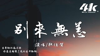 耿佳賀 - 別來無恙『分開了我們別來無恙，時間沖刷念念不忘。』【高音質|動態歌詞Lyrics】♫