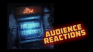 Audience Reactions to Five Nights At Freddy's Ending Song Scene