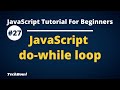 do while loop in JavaScript | JavaScript do while loop Tutorial (Hindi)