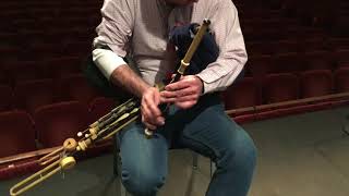 Irish bagpipes: Jerry O'Sullivan plays "Craig's Pipes" on the uilleann pipes