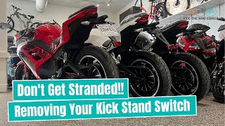 Dont Get Stranded! - Removing Your Kickstand Switch on the Emmo Zone