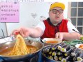 bj 허미노 꼬마김밥40개 육개장 칼국수 아프리카tv 미노 먹방 bj mino eating show muk bang