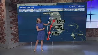 Hurricane Ian: Storm tracking towards Fort Myers