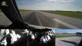 SMOOTH Lufthansa A320 Pilot's View Landing in Munich on a CAVOK day! [AirClips]