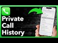 How To Stop Sharing Call History Between Two iPhones
