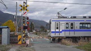 松本電鉄上高地線　渕東停留所踏切