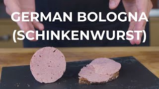 Homemade German Bologna (Schinkenwurst) - Delicious foundation for many cold cuts