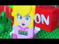 Lego Mario and Peach try to save Red Yoshi on Nintendo Switch. Will they succeed #legomario
