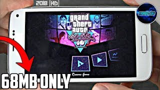 [68 MB] GTA Vice City Super Compressed For Android With All GPU | GTA Vice City Super Lite 2018