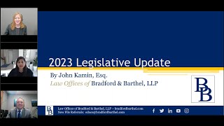Bradford & Barthel - Legislative Update 2023