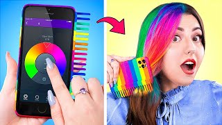 Rainbow Challenge for 24 Hours / If Accessories Were People / If My Crush Was a Superhero! /