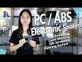 PC/ABS Electronic SpeakerPad Printing, Laser Marking, Silk Screening, Painting Surface