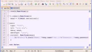 10 Serialize Method (Section 7 - jQuery)