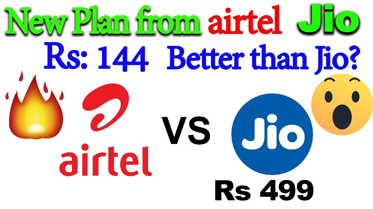 Jio Vs Airtel New Plan| Big Battle| Jio Still Better? - YouTube