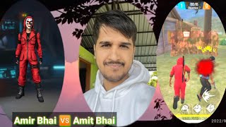 Free Fire Gaming Amir Bhai Vs Amit Bhai Op Headshot 😱 Video 😰😰😰😰😰😰