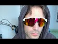 Unboxing the Custom Radar EV Oakley Prizm Ruby Iridium Sunglasses Before / After Visual