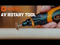 Meet Hardell HDRT2210 4V Mini Cordless Rotary Tool